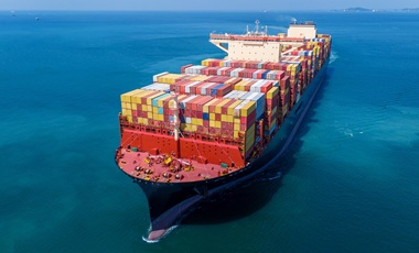 Aerial,Of,Cargo,Ship,Carrying,Container,For,Export,Cargo,From